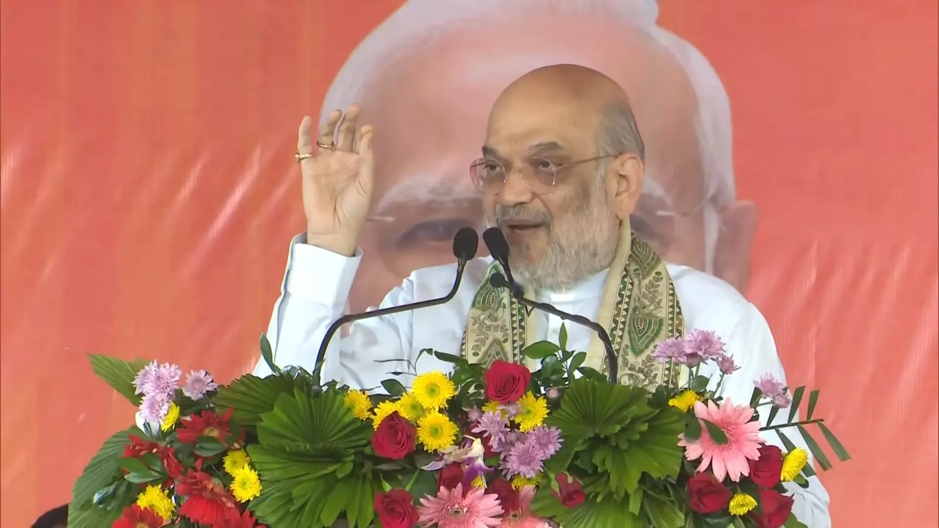 क्या बिहार चुनाव में अमित शाह ने जमुई रैली में मतदाताओं से कहा, 'बटन इतनी तेज दबाओ कि करंट इटली तक लगे'?