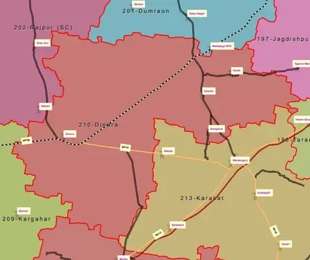 बिहार चुनाव : रोहतास की ऐतिहासिक भूमि दिनारा पर राजनीतिक उतार-चढ़ाव 