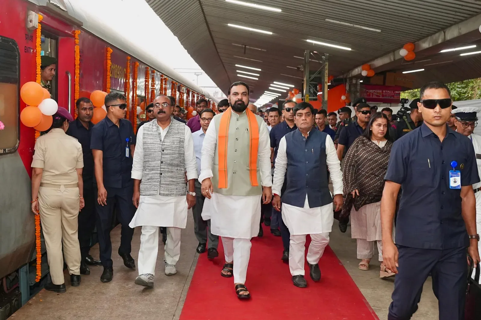 Bihar CM flags off special train to Ekta Nagar on Unity Day