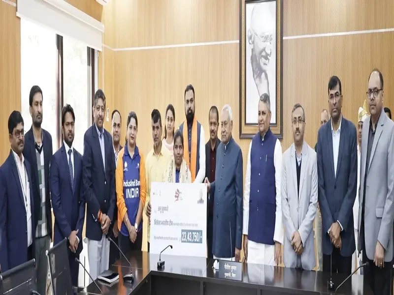 Did Bihar CM Nitish Kumar Honor Anu Kumari, the Star of the Blind Women’s T20 World Cup?