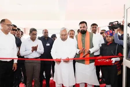 Did Bihar CM Nitish Kumar Just Unveil the New SDRF Headquarters in Patna?
