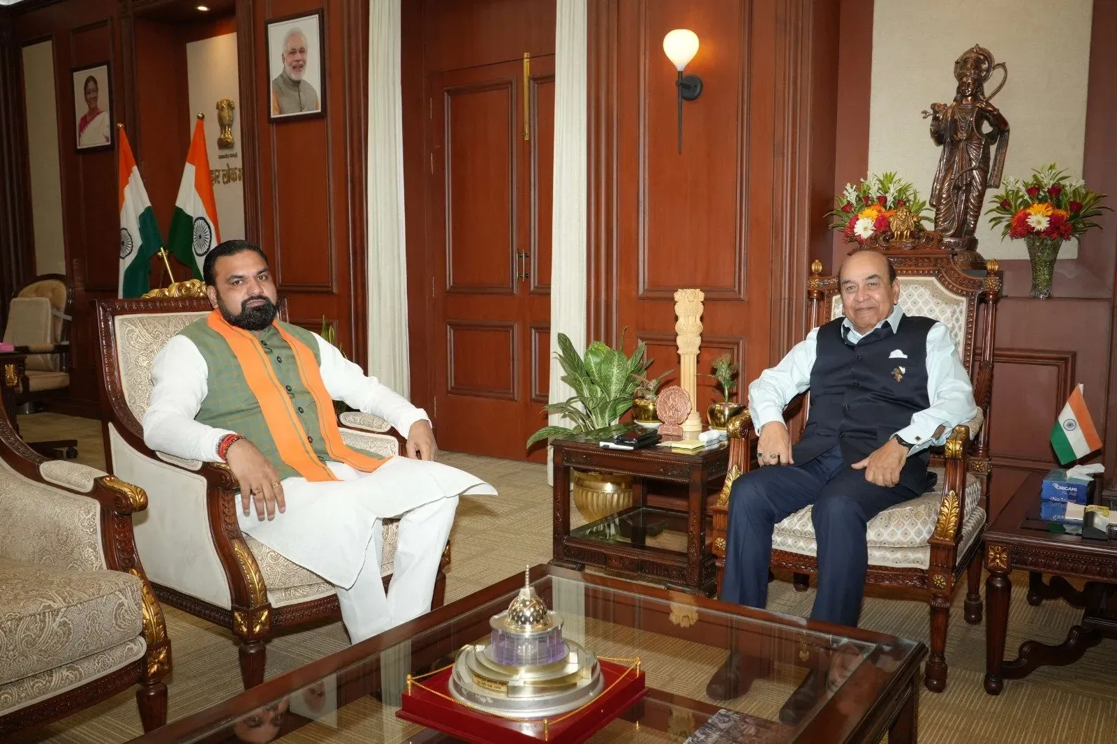Bihar CM Samrat Choudhary, Governor Review Higher Education