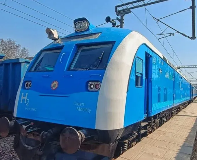 Bihar CM Samrat Choudhary Hails India's First Hydrogen DEMU Train Approval
