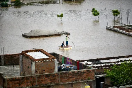 Bihar flood alert: Ganga crosses danger mark in Patna as Choudhary, Kumar review crisis