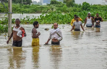 Bihar floods: 8 rivers above danger mark, 13 districts hit on 3 Sep
