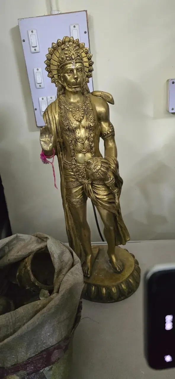 क्या बिहार के हनुमान मंदिर से चोरी हुई अष्टधातु की मूर्ति बरामद हुई?
