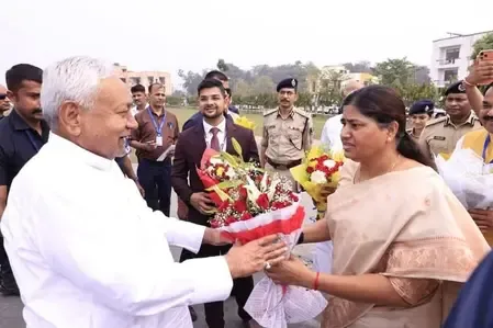 Leshi Singh Shares Heartfelt Tribute to Nitish Kumar During Samriddhi Yatra