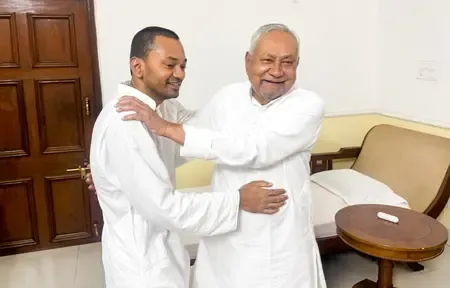 नालंदा में सीएम नीतीश कुमार से लोगों की अपील: दिल्ली न जाने का आग्रह, गूंजे 'जय निशांत' के नारे