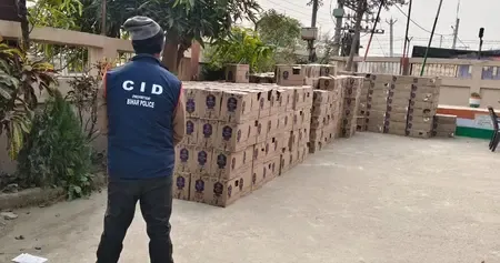What Major Drug Racket Was Busted in Bihar?