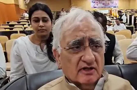 बिहार में हर तरफ अपराध बढ़ रहा है : सलमान खुर्शीद 