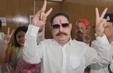 Mokama MLA Anant Singh Celebrated After Beur Jail Release