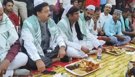 Bihar: Mukesh Sahani Promotes Social Unity at Dawat-e-Iftar in Muzaffarpur