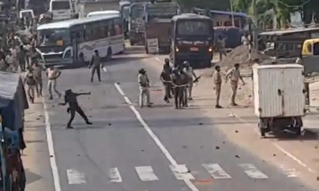 Nalanda college protest turns violent: 3 cops hurt, 10 arrested in Bihar