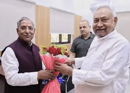 Nand Kishore Yadav Meets Nitish Kumar Following Nagaland Governor Appointment