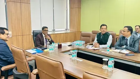 What Issues Did the NDC Study Group Discuss with Bihar's Chief Secretary on National Security and Development?