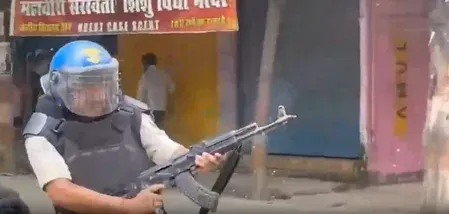 Bihar Police bans AK-47, INSAS, SLR rifles for crowd control duties