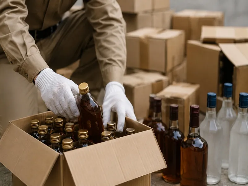East Champaran police seize 267 litres of illegal liquor on SH-42