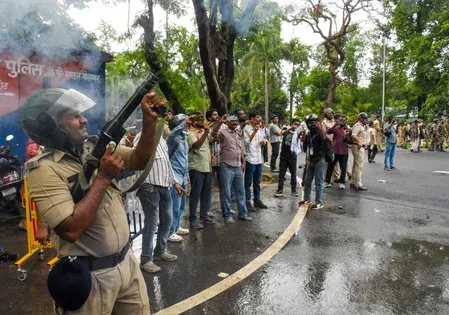 Patna Police release photos of 117 suspects in NEET protest violence