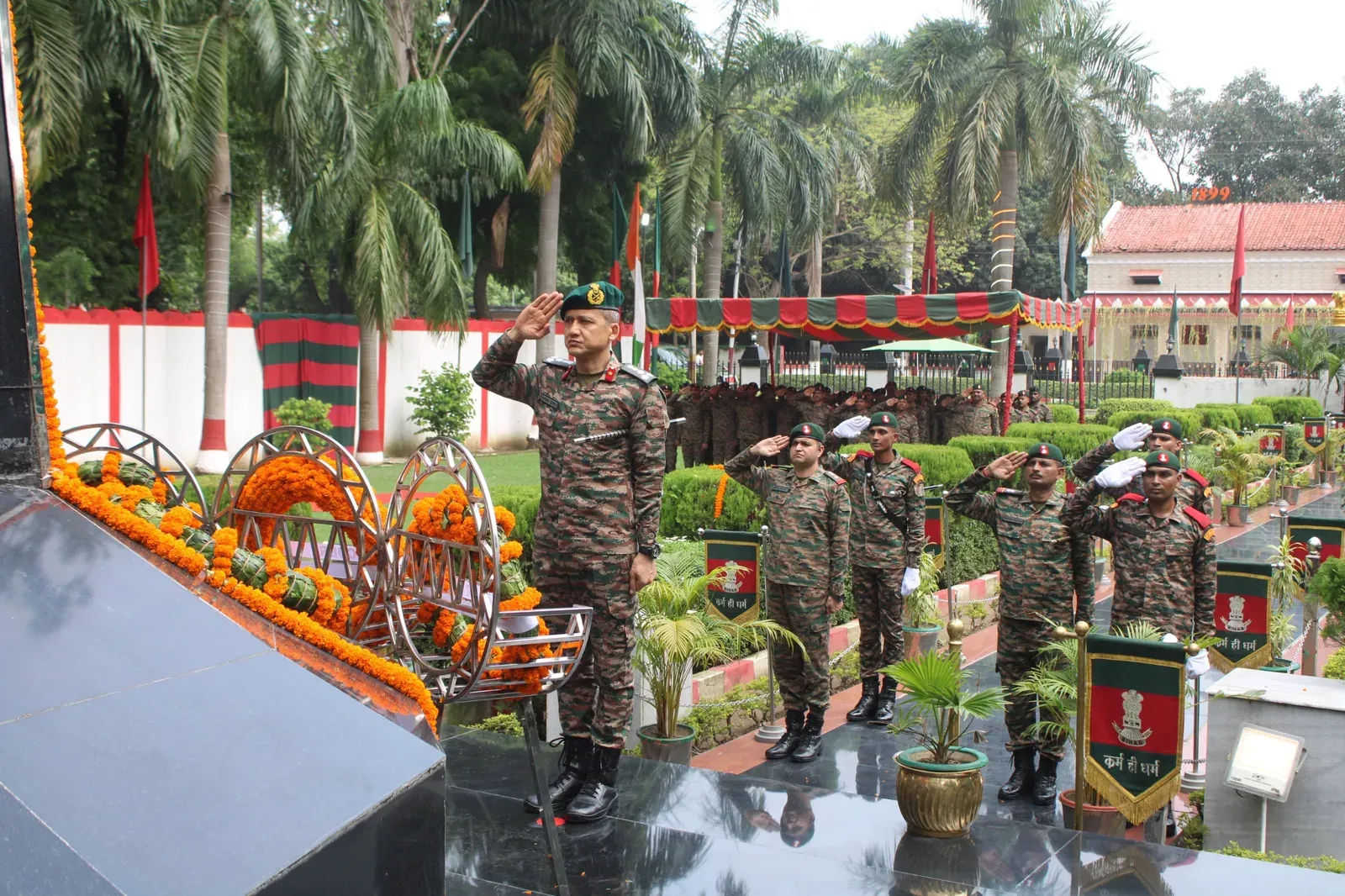 24 राष्ट्रीय राइफल्स बटालियन का 33वां स्थापना दिवस: दानापुर में शहीदों को श्रद्धांजलि