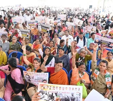 Is There a Rift in Congress During the ‘Save MNREGA’ Event in Darbhanga?