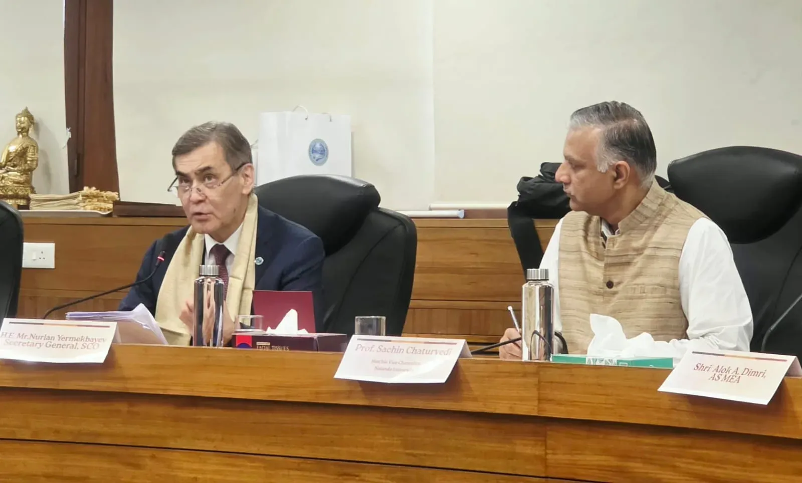नालंदा विश्वविद्यालय में SCO महासचिव: बौद्ध विरासत को SCO के नए स्तंभ के रूप में मान्यता