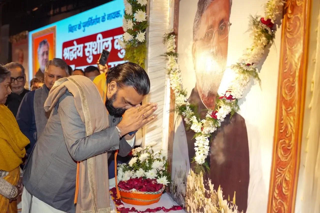 How Did Bihar's Samrat Choudhary Honor Late Sushil Kumar Modi on His Birth Anniversary?
