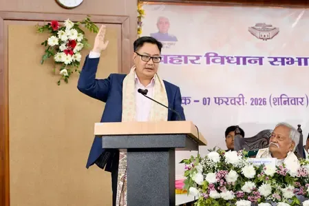 Is Bihar Really the Land of Knowledge? Kiren Rijiju's Views on the Assembly's 150th Foundation Day
