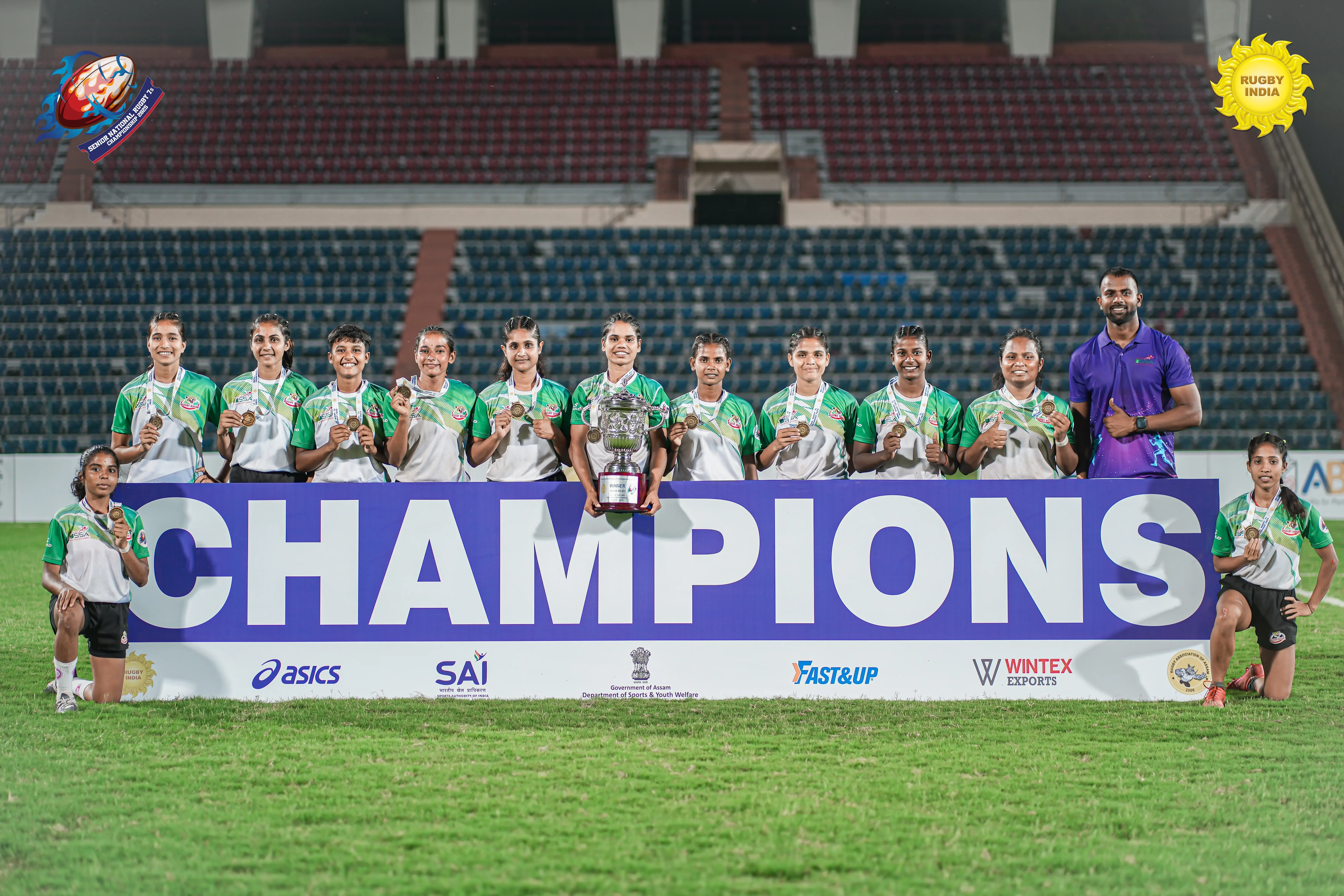 Bihar Claims Victory in 12th Senior National Women’s Rugby 7s Championship