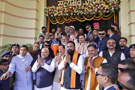 बिहार विधानसभा सत्र: एनडीए नेताओं ने दिया जनता को भरोसा- 'विकास की योजनाओं को धरातल पर उतारेंगे'