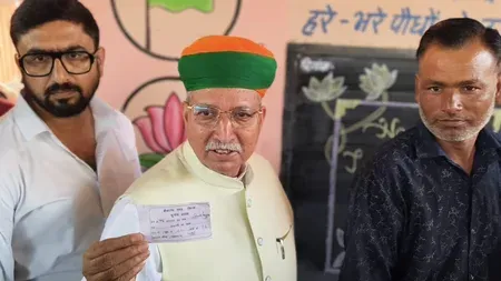 बीकानेर नगर निगम चुनाव 2026: अर्जुन राम मेघवाल ने कतार में लगकर किया मतदान, GDP 7.8% पर विपक्ष को घेरा