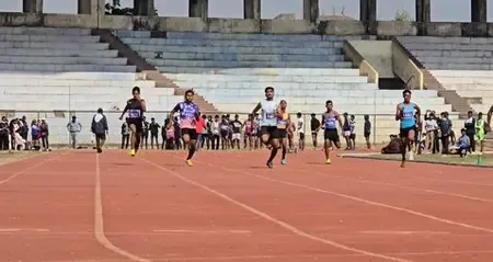बिलासपुर: खेलो इंडिया नेशनल ट्राइबल गेम्स में छत्तीसगढ़ की टीम बनाने के लिए ट्रायल आयोजित गए