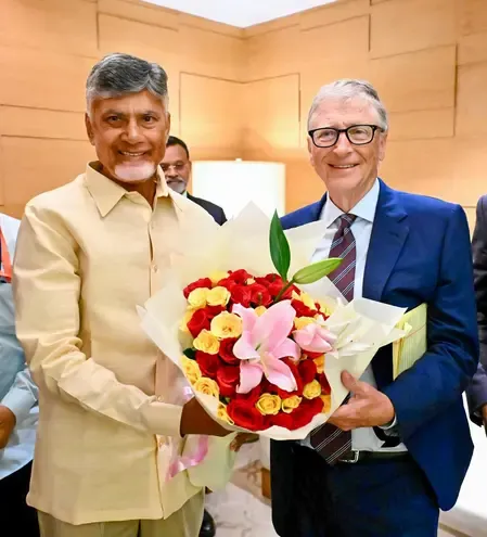 Is Bill Gates Visiting Andhra Pradesh Tomorrow?