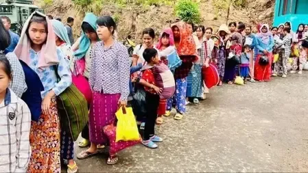 Completion of Biometric Enrolment for 97% of Myanmar Refugees in Mizoram