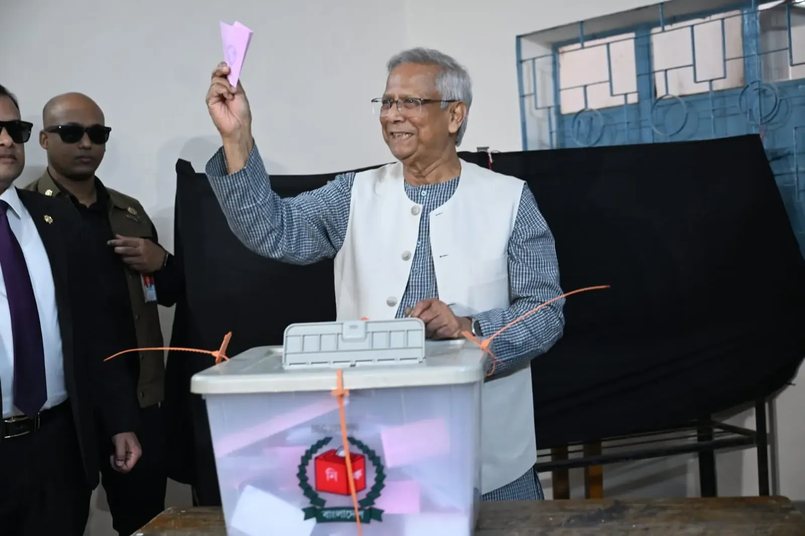 Is Today the Birth of a New Bangladesh? Yunus Votes in General Elections