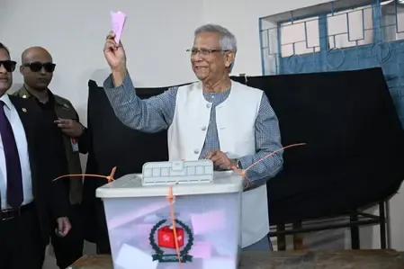 Is Today the Birth of a New Bangladesh? Yunus Votes in General Elections