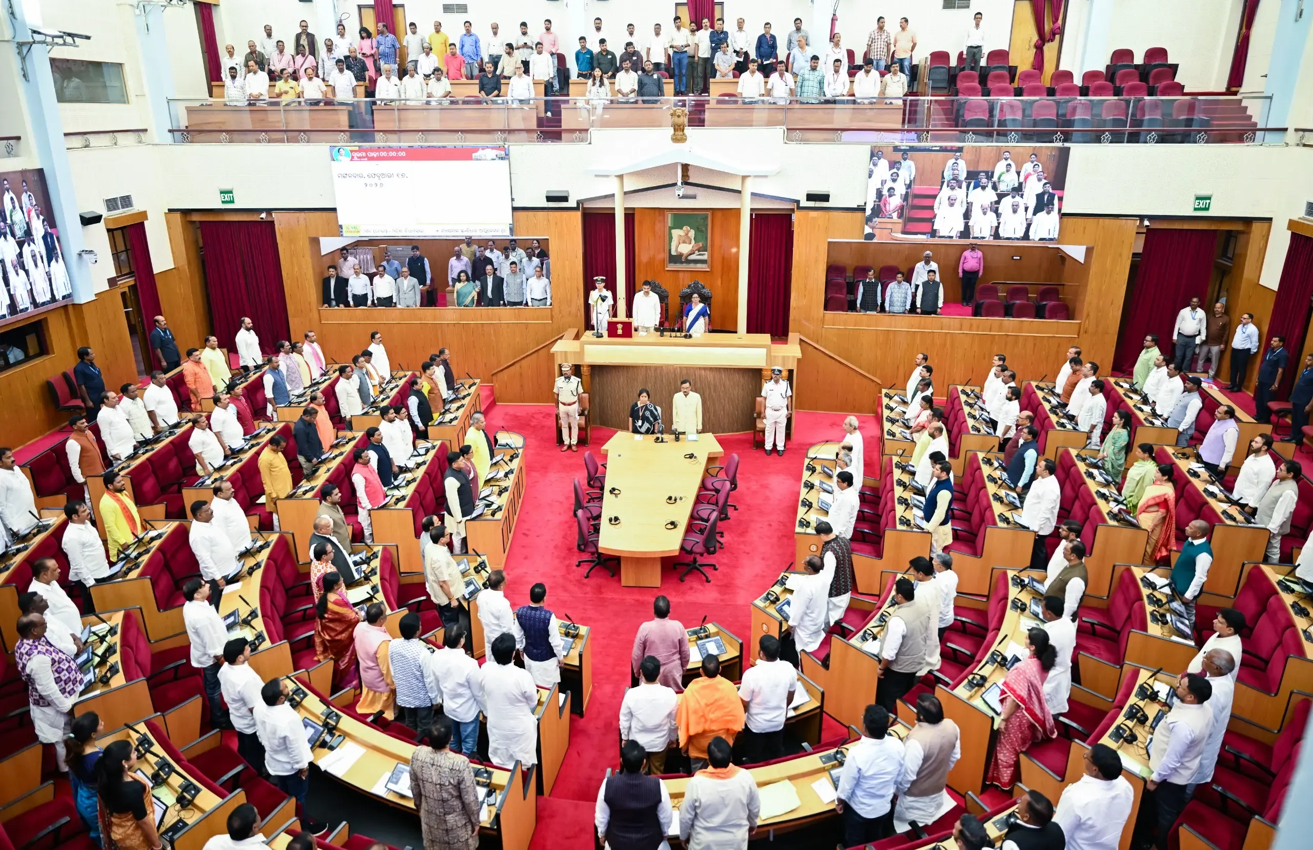 Did BJD and Congress MLAs Critique Governor’s Address and Exit Odisha Assembly?