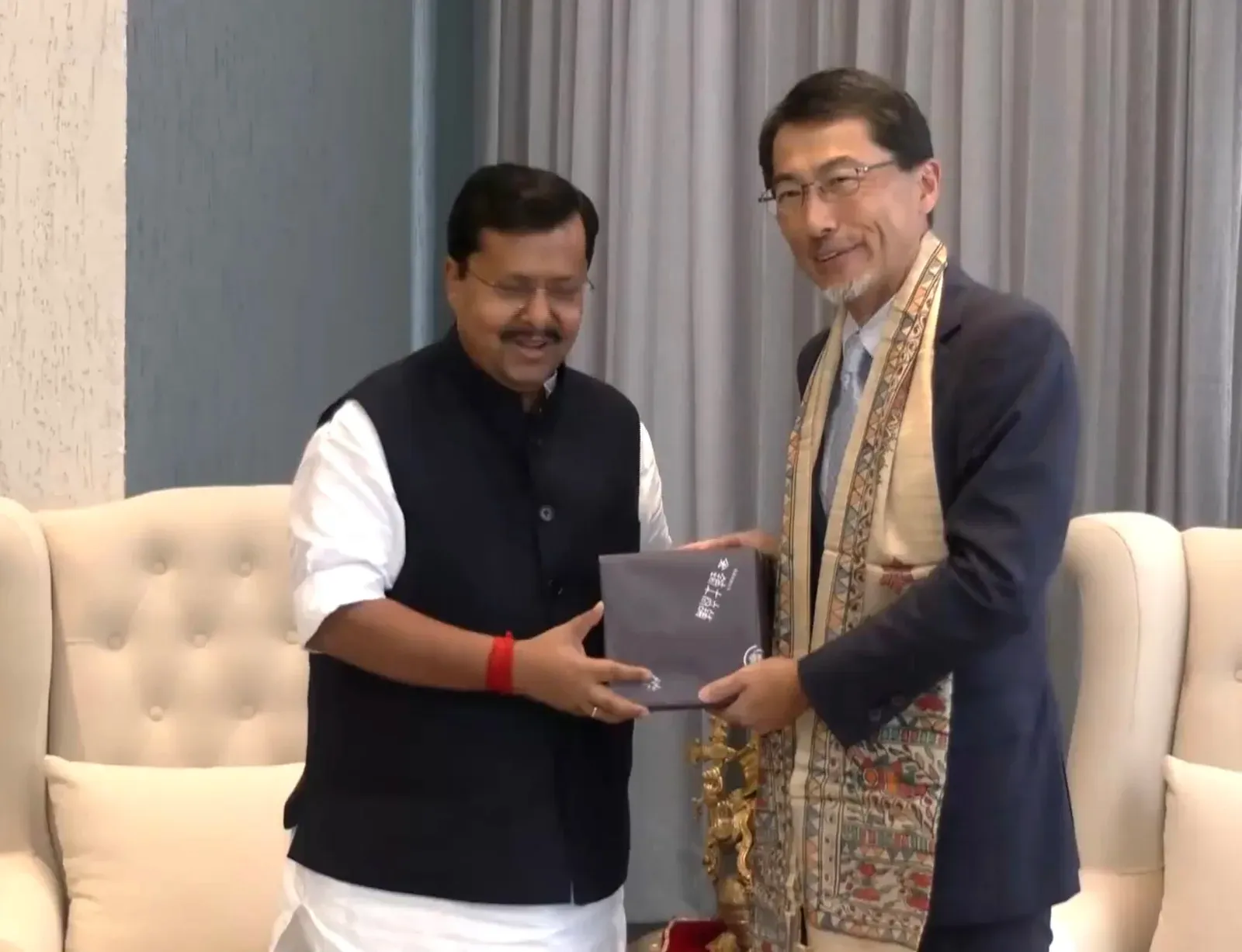 BJP chief Nitin Nabin meets Japan envoy, eyes 2027 diplomatic milestone