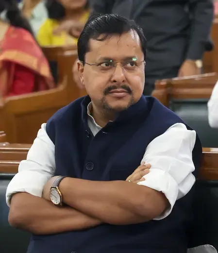 BJP chief Nitin Nabin leads 'Save Democracy' march in Delhi's Chandni Chowk