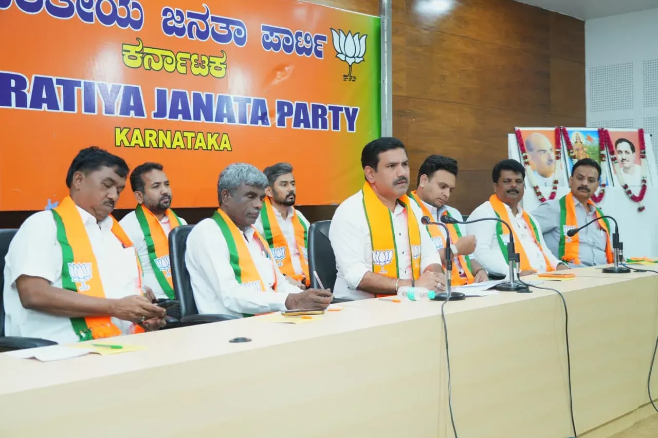 BJP's Vijayendra slams K'taka CM Shivakumar over drought crop advisory