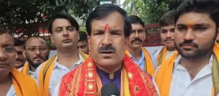 भाजपा देशहित में निर्णय लेने वाली पार्टी, धर्म की रक्षा के लिए कर रही कार्य : मृत्युंजय तिवारी