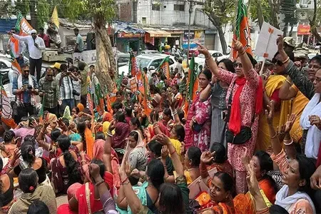 BJP Protests Outside SSP Office in Ranchi Following Alleged Gang-Rape of Dental Student