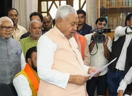 Support for Nitish Kumar's Rajya Sabha Move from BJP and JD(U) Leaders