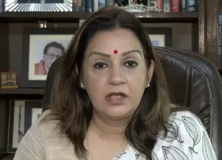 भाजपा की नीति सिर्फ अपना एजेंडा चलाने की है : प्रियंका चतुर्वेदी 