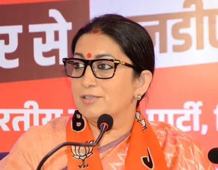 स्मृति ईरानी भाजपा राष्ट्रीय महासचिव नियुक्त, एक्स पर बोलीं — 'यह कार्यकर्ता आधारित व्यवस्था का सम्मान'