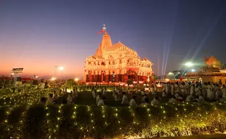 PM Modi attends Somnath Amrut Mahotsav; BJP slams Congress on Sanatan culture
