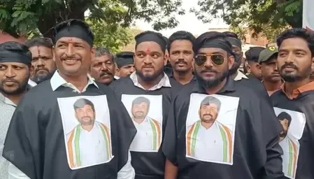 Life-Term MLA Vinay Kulkarni: Silent March in Dharwad Alleges Political Conspiracy