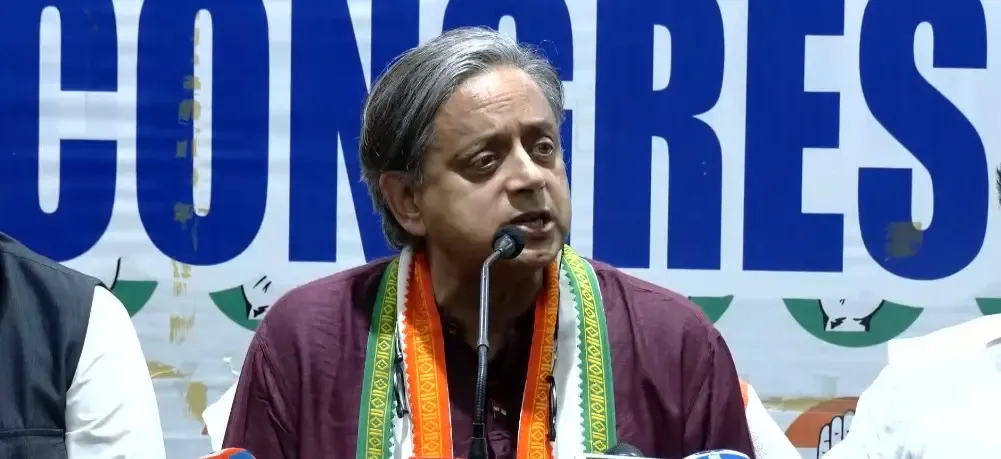 Shashi Tharoor Confident UDF Will Triumph in Kerala Assembly Elections