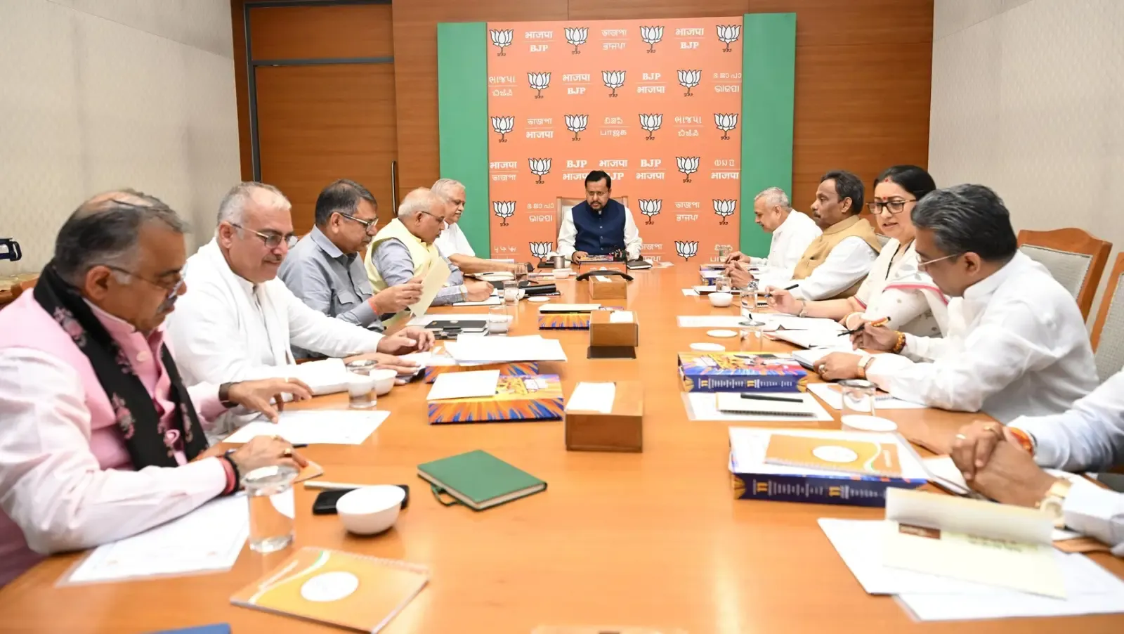 BJP President Nitin Nabin meets national general secretaries to chart poll strategy