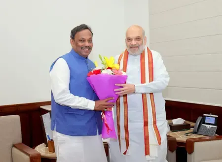 भाजपा राष्ट्रीय महासचिव विनोद तावड़े ने नितिन नवीन, अमित शाह समेत शीर्ष नेताओं से की मुलाकात