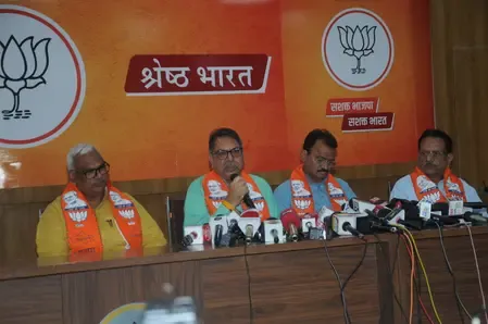 BJP Criticizes Gehlot Government for Neglecting Rajasthan's Progress